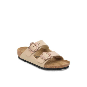 Birkenstock Arizona Flower Buckle Kids Sandcastle כפכפי בירקנשטוק אריזונה לילדים