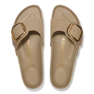 Birkenstock Madrid Big Buckle Tabacco Brown כפכפי בירקנשטוק מדריד אבזם גדול חום טבק