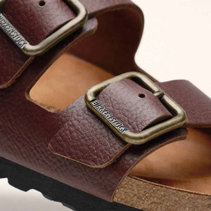 Birkenstock Arizona Wire Buckle Vintage Wood Roast כפכפי בירקנשטוק אריזונה וינטג' לגברים