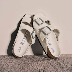 Birkenstock Arizona BS Oyster Tonal Unisex כפכפי בירקנשטוק אריזונה אויסטר טונאלי