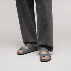 Birkenstock Arizona BS Basalt Gray Tonal כפכפי בירקנשטוק אריזונה אפור לנשים
