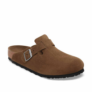 Birkenstock Boston BS Dark Tea Tonal Unisex כפכפי בירקנשטוק בוסטון תה כהה טונאל