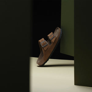 Birkenstock Arizona BS Dark Tea Tonal כפכפי בירקנשטוק לנשים אריזונה תה כהה טונאל