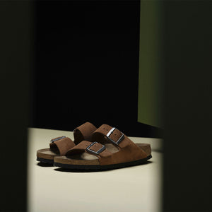 Birkenstock Arizona BS Dark Tea Tonal כפכפי בירקנשטוק לנשים אריזונה תה כהה טונאל