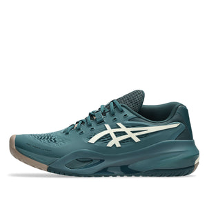 Asics Gel Resolution X Men Saxon Green Birch נעלי טניס לגברים ג'ל רזולושיין