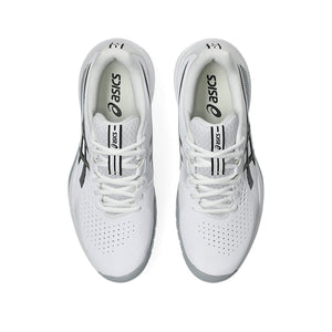 Asics Gel Challenger 15 Men White Gunmetal נעלי טניס ג'ל צאנלנגר 15 לגברים