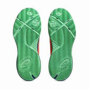 Asics Gel Challenger 15 Padel Men Vivid Coral Dark Cobalt נעלי פדאל ג'ל צאלנגר 15 לגברים