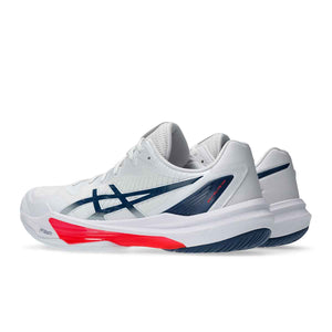 Asics Sky Elite FF 3 Men White Mako Blue נעלי כדורעף סקיי עלית 3 לגברים