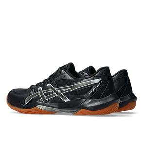 Asics Gel Rocket 12 Men Black Gunmetal נעלי כדורעף לגברים ג'ל רוקט 12 לגברים