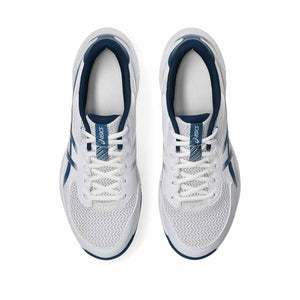 Asics Gel Rocket 12 Men White Mako Blue נעלי כדורעף לגברים ג'ל רוקט 12 לגברים