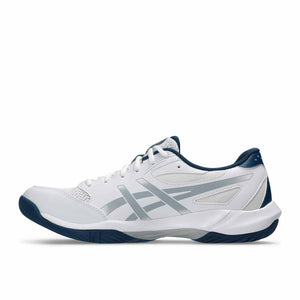Asics Gel Rocket 12 Men White Mako Blue נעלי כדורעף לגברים ג'ל רוקט 12 לגברים