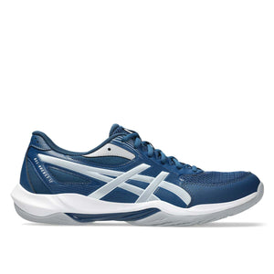 Asics Gel Rocket 12 Men Mako Blue Piedmont Grey נעלי כדורעף לגברים ג'ל רוקט 12 לגברים