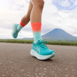 Asics Gel Nimbus 27 Women Wave Teal Illuminate Mint אסיקס נימבוס לנשים