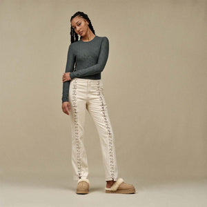 UGG Women's Disquette Sand כפכפי דיסקוטה סנד לנשים