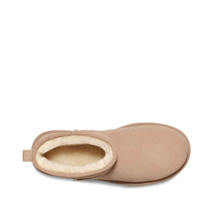UGG Women's Classic Ultra Mini Platform Sand מגפי קלאסיק אולטרה מיני פלטפורם סנד
