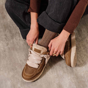UGG Lowmel Light Bronze סניקרס לאומל לנשים