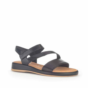 Gabor Black strappy sandal סנדלי גאבור לנשים
