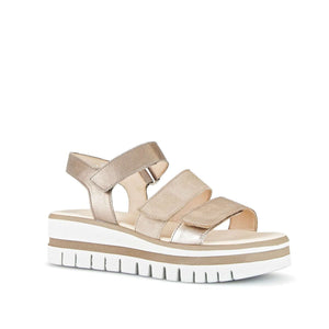 Gabor Platform sandals beige סנדלי גאבור לנשים