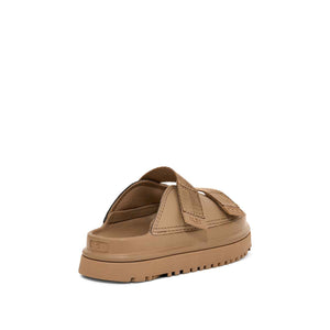 UGG Kids GoldenGlow Slide Dark Sand גולדנגלאו סלייד סנד כהה ילדים
