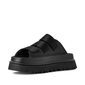 UGG GoldenGlow Slide Black כפכפי גולדנגלאו סלייד שחור