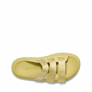 UGG GoldenGlow Slide Golden Apple כפכפי גולדנגלאו סלייד צהוב