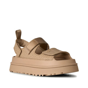 UGG GoldenGlow Embossed Mustard Seed סנדלי אגג נשים