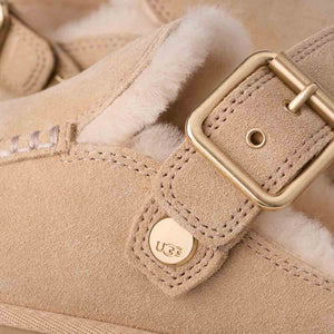 UGG Goldenstar Evelina Clog Sand Castle כפכפי גולדנסטאר קלוג סנד לנשים