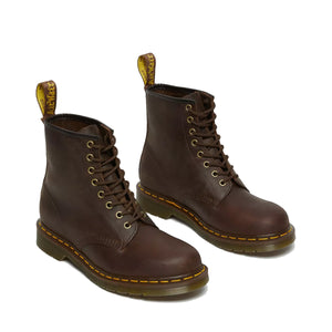 Dr Martens 8 Eye Boot 1460 Crazy Horse נעלי ד״ר מרטינס יוניסקס חום קרייזי הורס