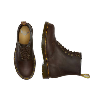 Dr Martens 8 Eye Boot 1460 Crazy Horse נעלי ד״ר מרטינס יוניסקס חום קרייזי הורס
