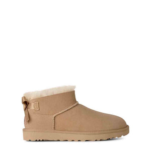 UGG Ultra Mini Bailey Bow Sand מגפי אולטרה מיני ביילי באו סנד