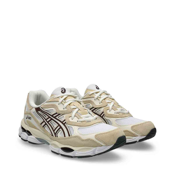 Asics Gel Nyc Unisex White Roasted Coffee סניקרס אסיקס יוניסקס