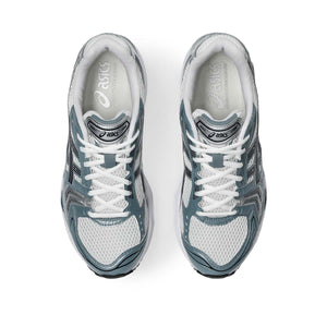 Asics Gel Kayano 14 Unisex White Fjord Grey סניקרס ג`ל קיאנו 14 יוניסקס