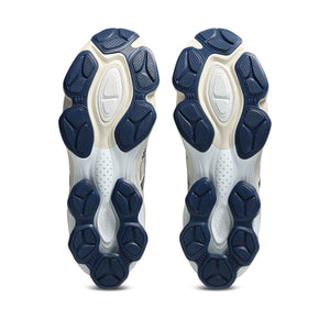 Asics Gel Kinetic Fluent Unisex White Independence Blue סניקרס ג'ל קינטיק פלואנט יוניסקס