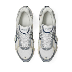 Asics Gel Kinetic Fluent Unisex White Independence Blue סניקרס ג'ל קינטיק פלואנט יוניסקס