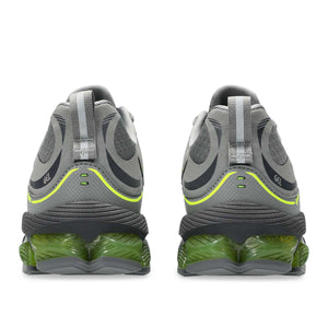 Asics Gel Quantum 180 VIII Unisex Clay Grey Safety Yellow נעלי ג`ל קוואנטום 180 יוניסקס