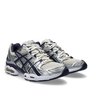 Asics Gel Nimbus 9 Unisex Oatmeal Indigo Fog סניקרס ג`ל נימבוס 9 יוניסקס