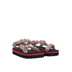 Teva Midform Fray Frazier Black Multi סנדלי ילדים