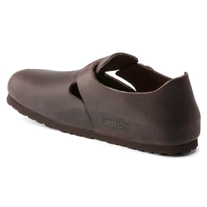 Birkenstock London Oiled Habana בירקנשטוק כפכפי נשים לונדון חום