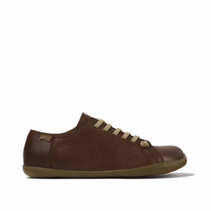 Camper Peu Brown Leather Shoes for Men נעלי קמפר לגברים