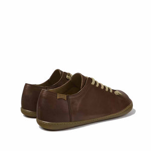 Camper Peu Brown Leather Shoes for Men נעלי קמפר לגברים