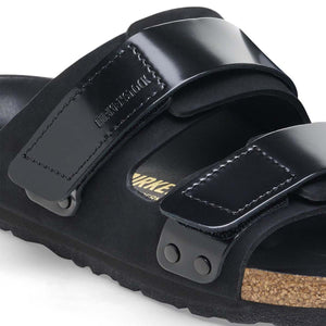 Birkenstock Uji Black כפכפי בירקנשטוק אוג'י שחור לנשים