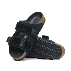 Birkenstock Uji Black כפכפי בירקנשטוק אוג'י שחור לנשים