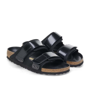 Birkenstock Uji Black כפכפי בירקנשטוק אוג'י שחור לנשים