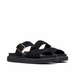 Clarks Aristella Mule Black Sde כפכפי קלארקס לנשים