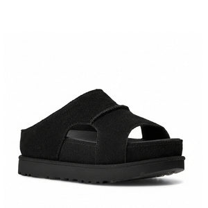 UGG Goldenstar Hi Cutout Slide Black כפכפי אגג גולדנסטאר לנשים