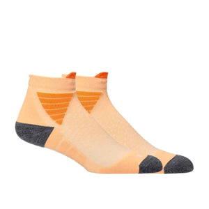 Asics Elite Fujitrail Quarter Sock Unisex Orange Glow גרבי ריצה מקצועיים