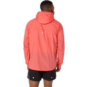Asics Road Packable Jacket Men Coral Reef ג'קט רוח אסיקס לריצה לגברים