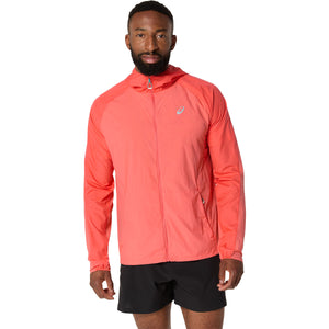 Asics Road Packable Jacket Men Coral Reef ג'קט רוח אסיקס לריצה לגברים