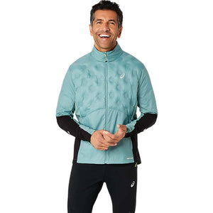 Asics Road Winter Jacket Celadon ג'קט לריצה אסיקס לגברים