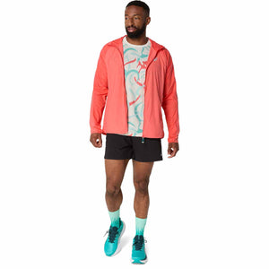 Asics Road All Over Print Ss Top Men חולצת ריצה אסיקס